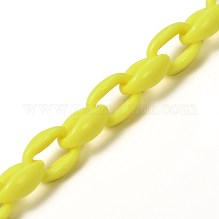 Акриловые кабельные цепи ручной работы AJEW-JB00690-08-1
