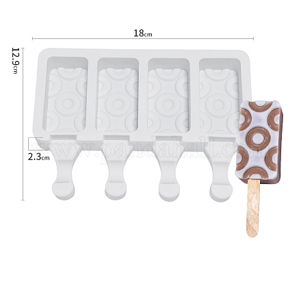 Силиконовые формочки для палочек для мороженого BAKE-PW0001-073F-A-1