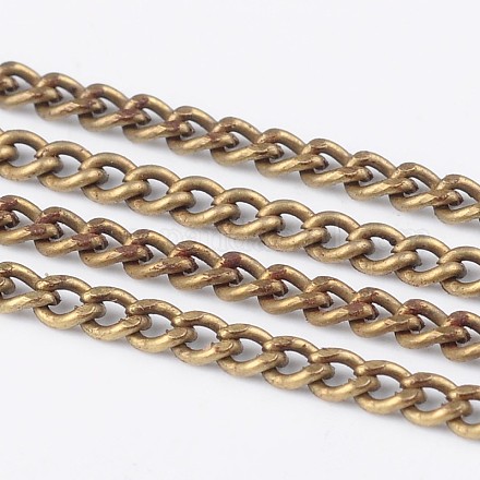 Iron Twisted Chains Curb Chains CHS002Y-AB-1