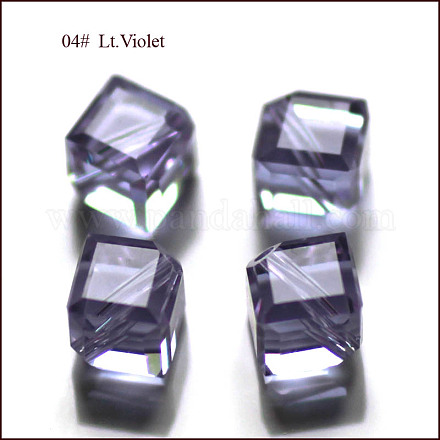 Perles d'imitation cristal autrichien SWAR-F069-6x6mm-04-1