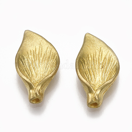 Brass Bead Caps KK-T040-027-NF-1