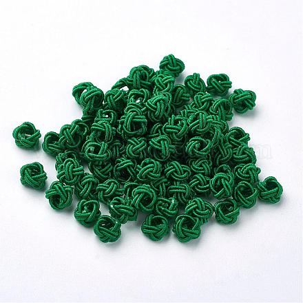 Polyester Weave Beads WOVE-N002-61-1