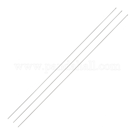 Стальные иглы для бисероплетения с крючком для вертушки для бисера TOOL-C009-01A-02-1