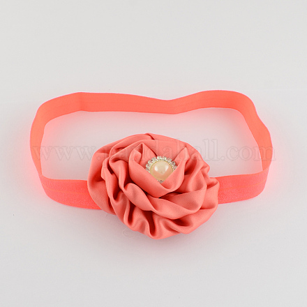 Elastische Baby Blumen Stirnbänder OHAR-R105-08-1