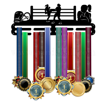 Porte-médaille de fer support mural d'affichage ODIS-WH0021-723-1
