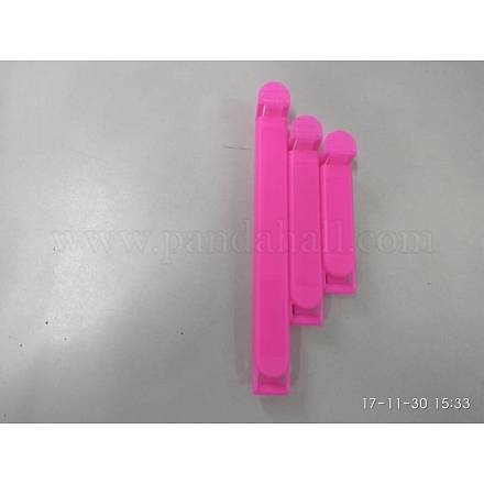 Food Snack Bag Storage Sealing Clips AJEW-WH0025-84mm-01-1