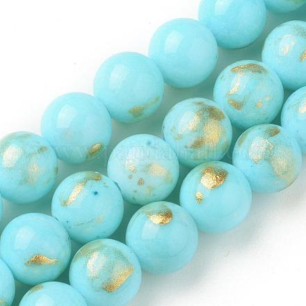 Natural Jade Beads Strands G-F670-A03-4mm-1