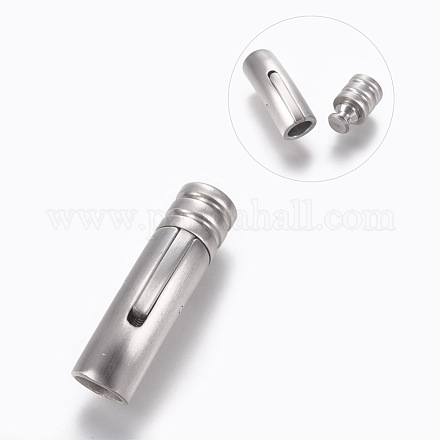 304 Stainless Steel Bayonet Clasps STAS-A035H-6MP-1