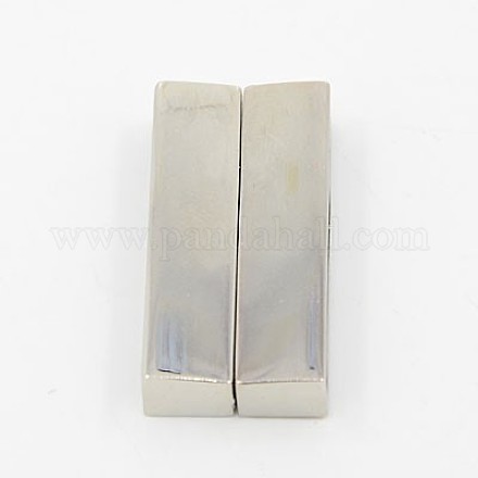 Zinc Alloy Magnetic Clasps for Bracelet Making X-PALLOY-K071-10P-FF-1