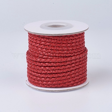 Cuerdas de cuero trenzado WL-P002-01-A-1