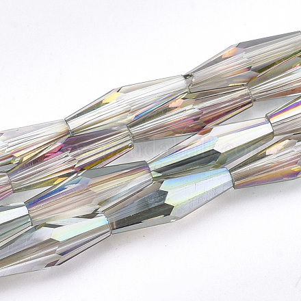 Chapelets de perles en verre électrolytique  EGLA-S174-06D-1