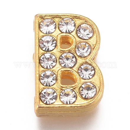 Alloy Slide Charms PALLOY-WH0070-30B-1