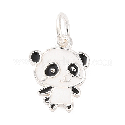 Panda Form 925 Sterling Silber Charms STER-F056-03S-03-1