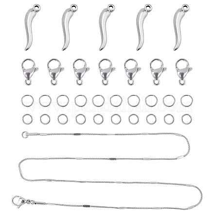 Kits de fabrication de collier bricolage STAS-UN0005-37-1