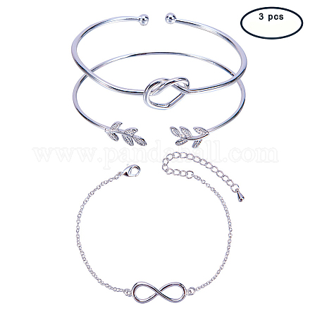 Bracelets en laiton sunnyclue BJEW-SC0001-04P-1