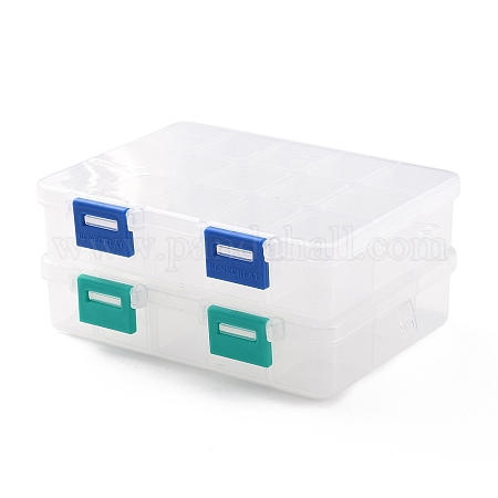 Organizer Storage Plastic Box, Adjustable Dividers Boxes
