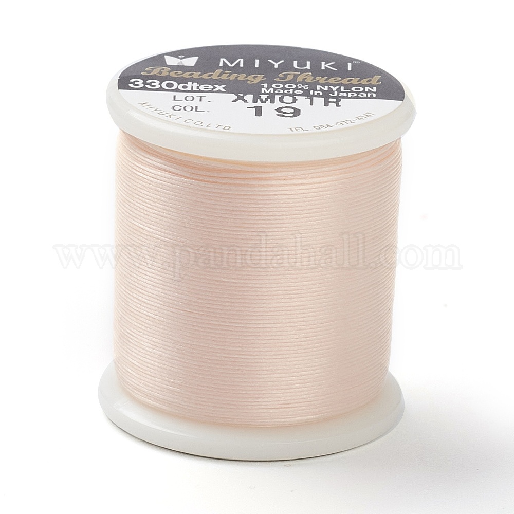 Bobine 50 Mètres Fil Spécial Miyuki Beading Nylon Kaki N°11