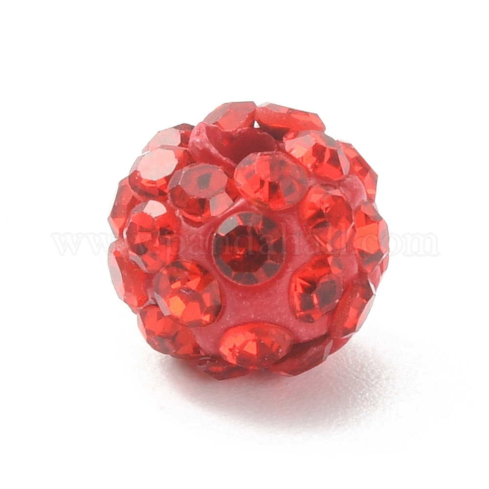 Wholesale Rhinestone Pave Disco Ball Beads - Pandahall.com