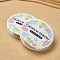 Round Elastic Crystal Thread, Stretchy String Bead Cord, for Beaded Jewelry Making, Clear, 0.5mm, about 21.87 Yards(20m)/Roll