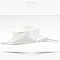 Flat Polyester Shoelaces, Shoelace Replacement, White, 1240x20mm