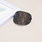 PU Leather Hair Ties, Hair Accessories for Women and Girls, Oval, Sienna, 100mm