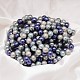 Facettes rondes chapelets de perles coquille de nacre X-BSHE-L012-6mm-L016-2
