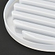 Stampi rotondi piatti per tappetini in silicone DIY-I065-06-4