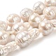 Natürliche kernhaltige Perlenstränge PEAR-E016-021-1