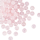 Olycraft 2 нити натуральный розовый кварц бусины круглые свободные бусины из драгоценных камней энергетический камень для браслета ожерелья G-OC0001-02-10mm-1