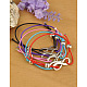 Stretchy Fashion Adjustable Bracelets BJEW-JB00746-1