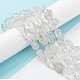 Chapelets de perles en cristal de quartz naturel G-C182-08-2
