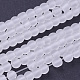 Chapelets de perles en verre transparent GLAA-S031-4mm-13-1
