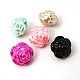 Mixed Acrylic Pearl Beads Flower Beads X-MACR-D028-M-2