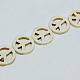 Kunsttürkisfarbenen Perlen Stränge TURQ-G114-15x4mm-01-1