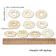 Unfertige Holzausschnitte&nbsp;WOOD-CJC0001-15-9