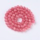 Chapelets de perles en pierre gemme naturelle G-O183-03B-M-3
