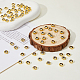 Superfindings 70pcs perles en laiton KK-FH0007-14-4