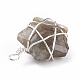 Природных драгоценных камней подвески PALLOY-JF01457-02-4