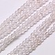 Chapelets de perles en cristal de quartz naturel G-A129-3mm-04-1