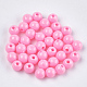 Perles plastiques opaques KY-T005-6mm-621-1