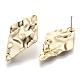 Brass Stud Earring Findings KK-N232-99-NF-2