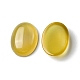 Cabochons en agate jaune naturelle G-A029-01-06-2