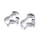 304 Stainless Steel Puppy Cookie Cutters DIY-E012-11-3