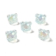 Placage uv perles acryliques irisées arc-en-ciel PACR-M002-03-2