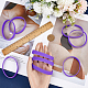 Bracelet cordon plat en silicone uni pour homme femme BJEW-WH0016-32E-3