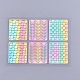 Лазерные наклейки для ногтей AJEW-TA0003-T02-2