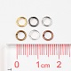 1 scatola 6 anelli di salto di ferro di colore IFIN-JP0012-5mm-2