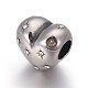 304 Stainless Steel European Beads OPDL-L013-20C-1