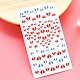 День святого валентина 5d любовь наклейки для ногтей MRMJ-R109-Z-DM2-6