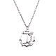 Zinc Alloy Anchor Jewelry Sets SJEW-BB16593-9